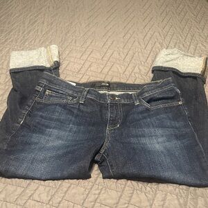 Joe’s Dark Wash Cuffed Women’s Jeans